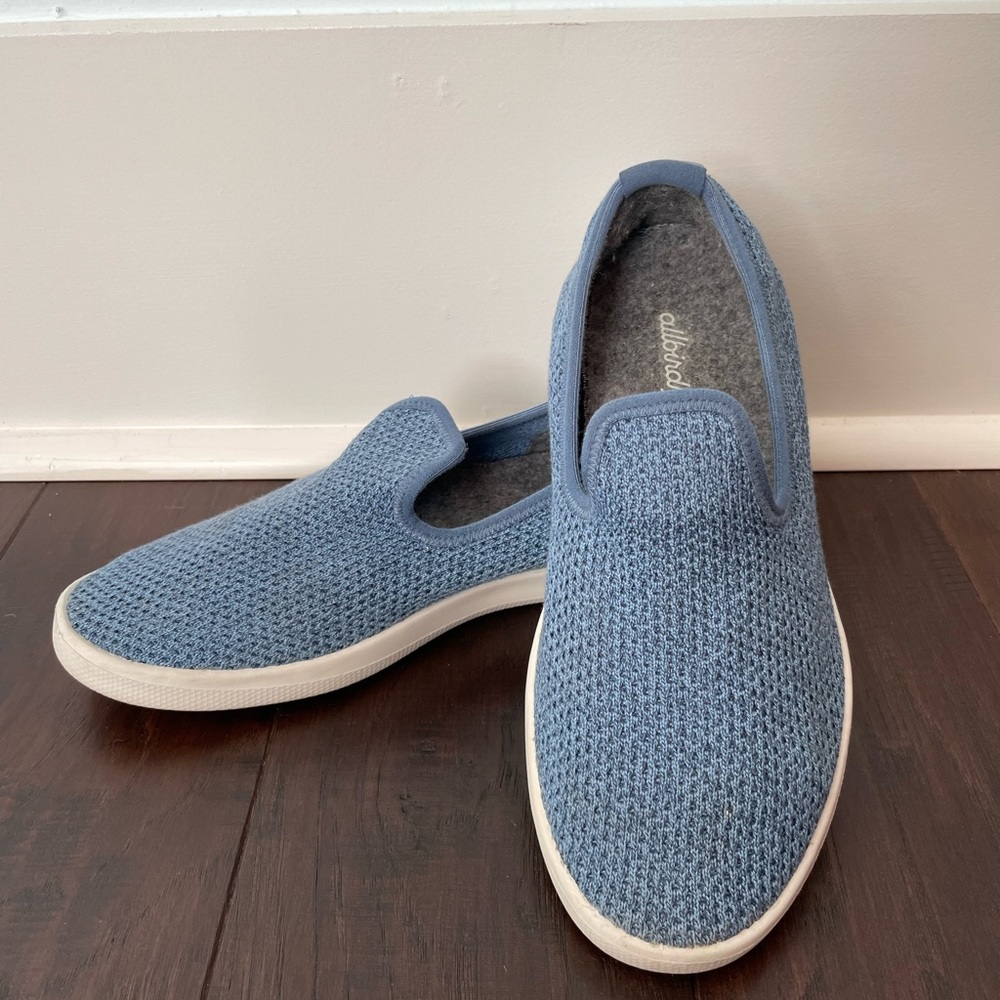 Allbird Womens Tree Loungers 
Nikau Sapphire (White Sole)